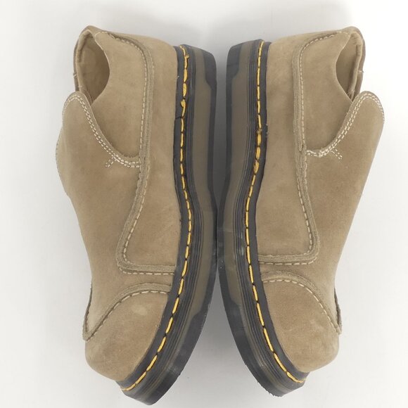 Dr Martens Air Ware Mens Size 9 Vintage Y2K 2A9 Slip On Suede Loafers Chunky EUC - Picture 9 of 10